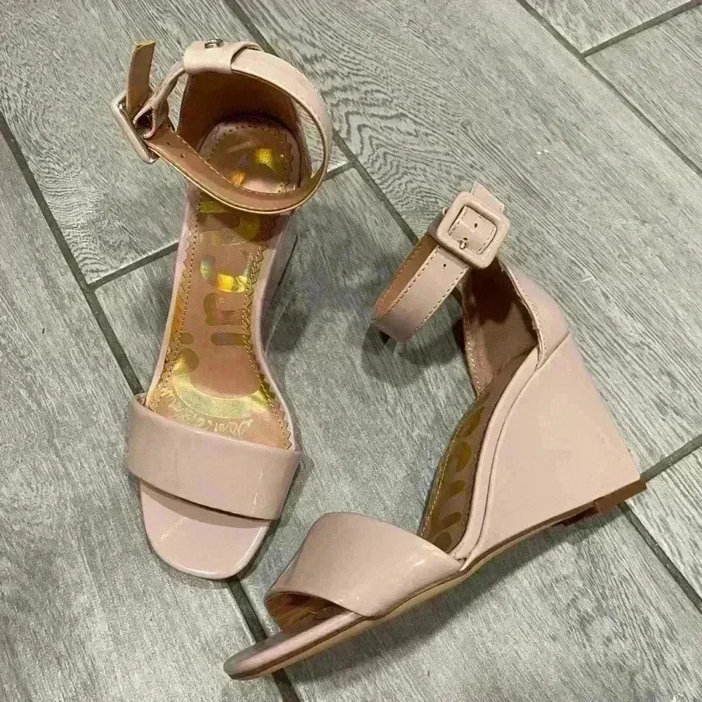 Circus by Sam Edelman Blush Wedge Sandals